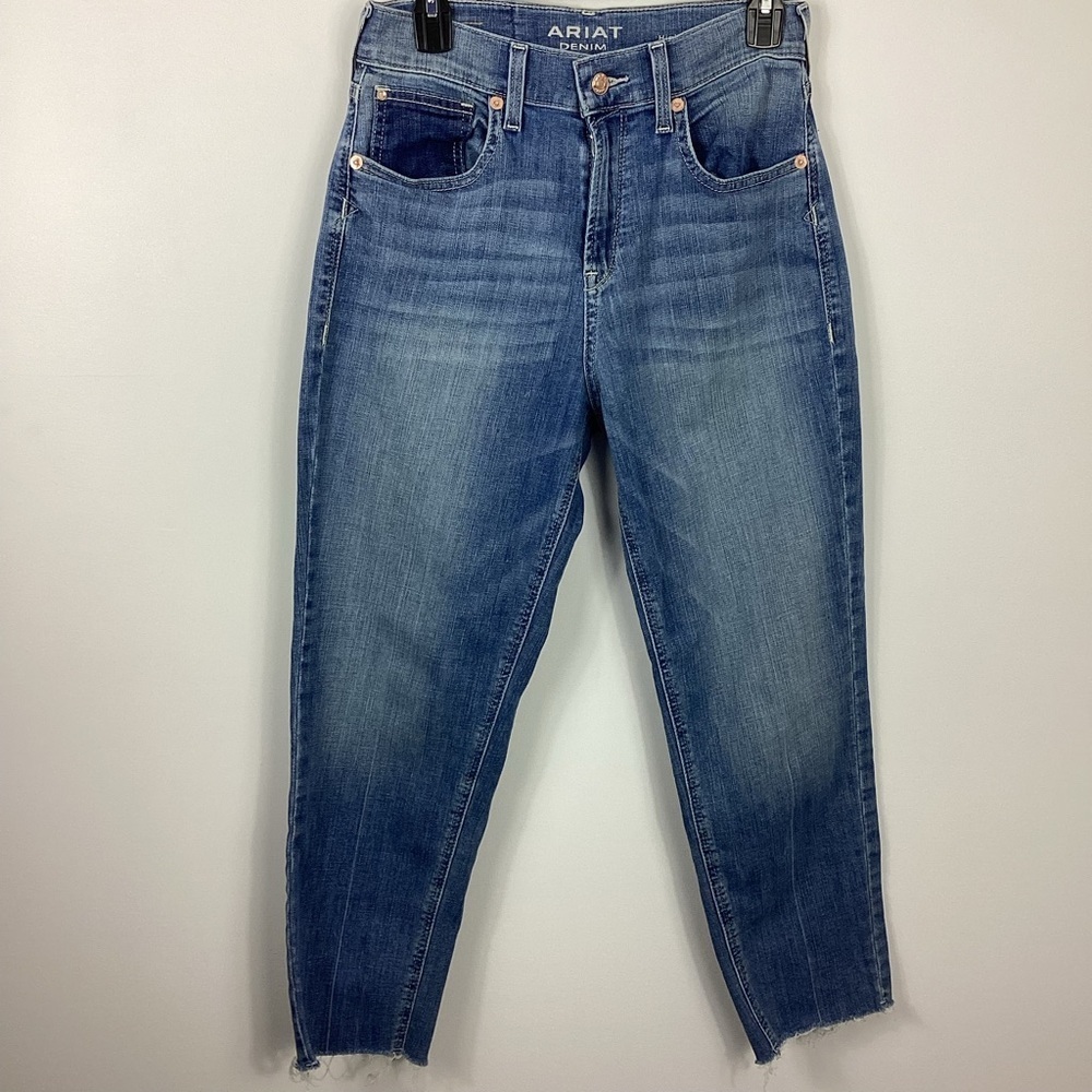 Ariat Boyfriend High Rise Jordana Straight Bombshell Jeans Size 28R